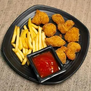 Hình ảnh Combo gà viên khoai Tây chiên 