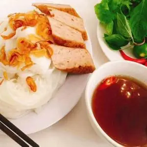 Hình ảnh Bánh Cuốn Chay Chả Quế