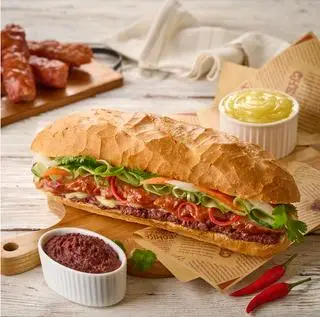 Hình ảnh Bánh Mì Nem Nướng