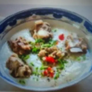 Hình ảnh cháo sườn+ thịt bằm