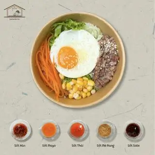 Hình ảnh Cơm trộn cơ bản thịt bằm