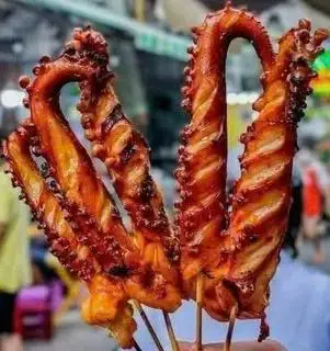 Hình ảnh Bạch tuột nướng sa tế (nhỏ)