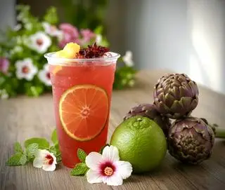 Hình ảnh Cam atiso - hibiscus