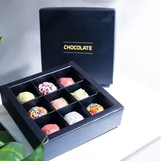 Hình ảnh Socola Truffle - Handmade - hộp 9v