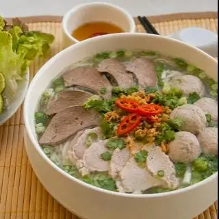 Hình ảnh Mì thịt - bò viên - tim
