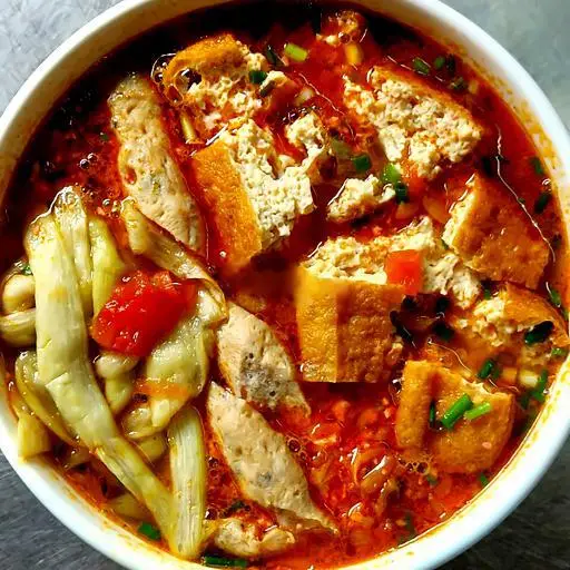 Hình ảnh Bún riêu đậu giò thêm giò
