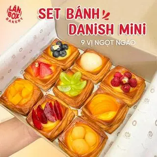 Hình ảnh set danish mini 9 vị