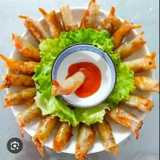 Hình ảnh Nữa kg chả ram tôm đất chiên giòn loại to