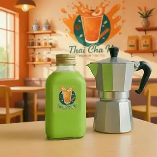 Hình ảnh Trà Sữa Thái Xanh (Chai 330ml)