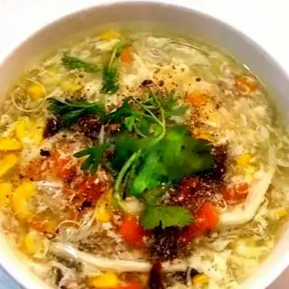 Hình ảnh Súp Gà, Nấm Kim Châm Giòn