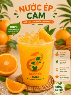 Hình ảnh Nước ép cam