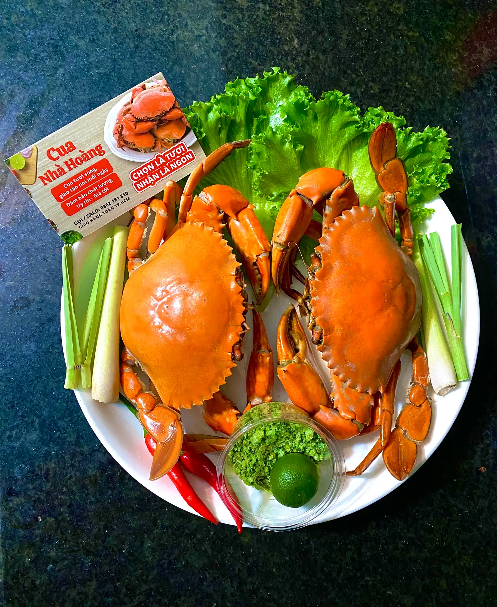 Hình ảnh 2 Cua Cà Mau Hấp Size Lớn