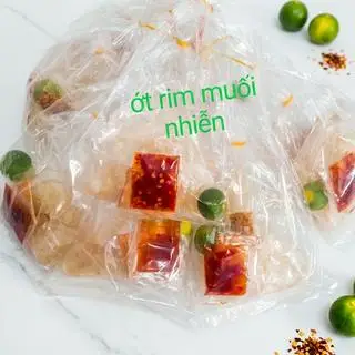 Hình ảnh Ớt rim muối nhuyễn 10 bịch