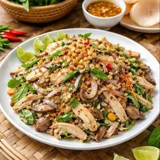 Hình ảnh Gỏi Nấm Gà Ta 