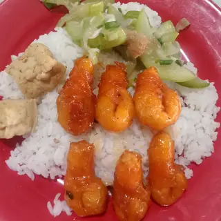 Hình ảnh Cơm tôm rim