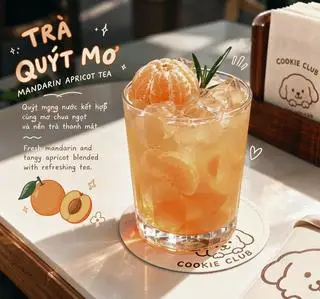 Hình ảnh     TRÀ QUÝT MƠ • MANDARIN APRICOT TEA