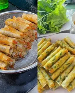 Hình ảnh Combo chả ram tôm đất - ram bắp cuốn bánh tráng
