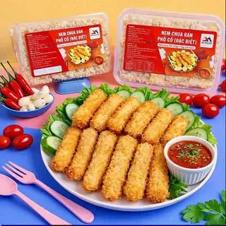 Hình ảnh 20 nem chua rám + coca
