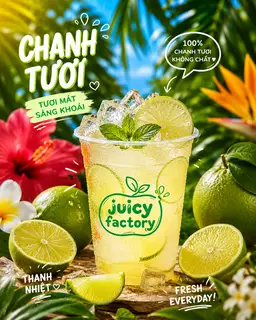 Hình ảnh Nước Chanh Tươi cốc 700ml