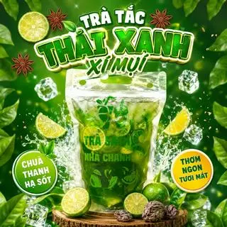 Hình ảnh Trà tắc Thái xanh xí muội