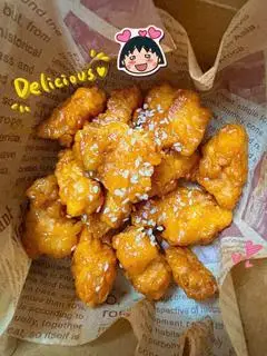 Hình ảnh Gà viên chiên sốt