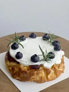 Hình ảnh Bánh phô mai cháy size 14 ( Basque Burnt Cheesecake )