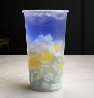 Hình ảnh Nước Dừa Đậu Biếc full topping