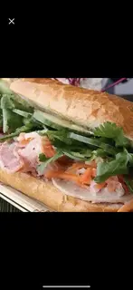 Hình ảnh Bánh mì chả thịt nguội 