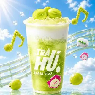 Hình ảnh Trà Nho Đá Xay Kem Cheese L