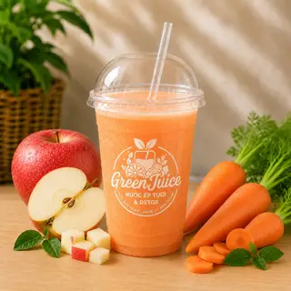 Hình ảnh Nước ép táo cà rốt