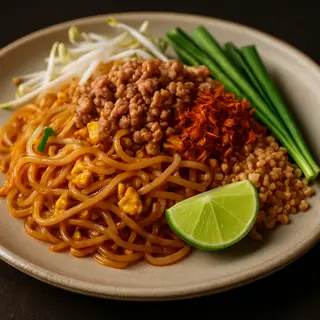 Hình ảnh Pad Thái Thịt Bằm