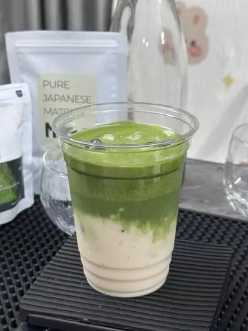 Hình ảnh Matcha cold whisk sữa hạt