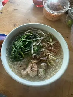 Hình ảnh Cháo cá lóc- rau đắng