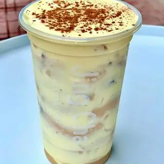 Hình ảnh Trà sữa phô mai dầm kem trứng