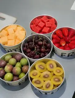 Hình ảnh Combo 12: Cherry, Kiwi, Dưa Lưới, Dưa Hấu, Mận Róc, Dâu Tây