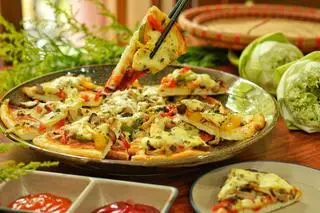 Hình ảnh Pizza chay size 20