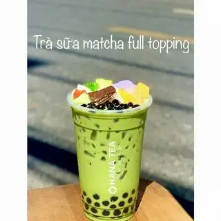 Hình ảnh Trà sữa matcha full topping
