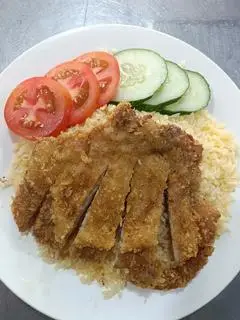Hình ảnh Cơm sườn chiên xù 