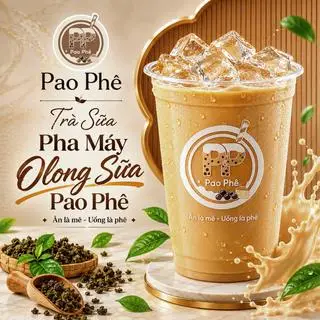 Hình ảnh Olong sữa Pao Phê
