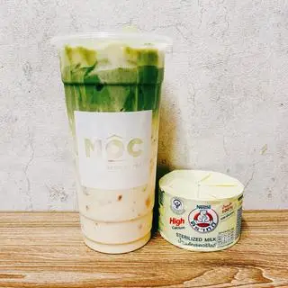 Hình ảnh Matcha Latte Sữa Gấu