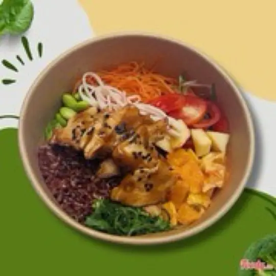 Hình ảnh Poke gà