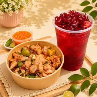 Hình ảnh combo ăn no uống đã