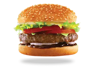 Hình ảnh Burger bò + nước
