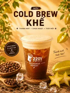 Hình ảnh Cold brew khế chua