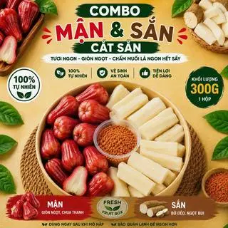Hình ảnh Mận và củ sắn cắt sẵn - 300g