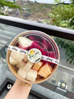 Hình ảnh Combo 4 món Ổi + Thanh long+ Dưa lưới + Lê