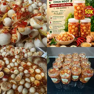 Hình ảnh Cà muối chua ngọt 500g