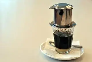 Hình ảnh cafe sữa đá (phin)