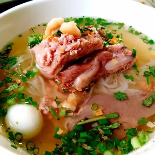 Hình ảnh Mì Vàng Sườn Nước