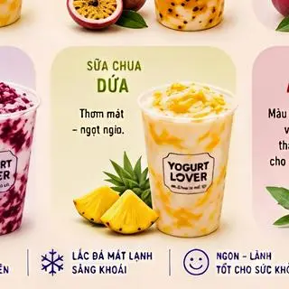 Hình ảnh Sữa chua lắc vị dứa